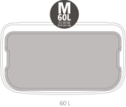 Снимка на Кош за смет Brabantia Bo Touch Hi 2x30L, Mineral Concrete Grey