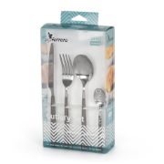 Снимка на Комплект прибори за хранене Luigi Ferrero Norsk FR-2441CS 24 части, светлокафяв