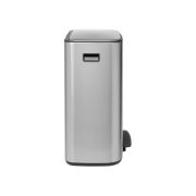 Снимка на Кош за смет Brabantia Bo Pedal 2x30L, Matt Steel Fingerprint Proof