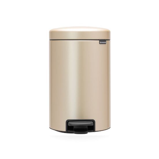 Снимка на Кош за смет с педал Brabantia NewIcon 12L, Metallic Gold
