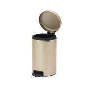 Снимка на Кош за смет с педал Brabantia NewIcon 12L, Metallic Gold