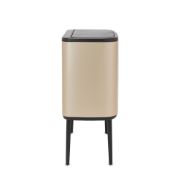Снимка на Кош за смет Brabantia Bo Touch 11+23L, Metallic Gold