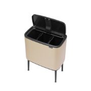 Снимка на Кош за смет Brabantia Bo Touch 3x11L, Metallic Gold