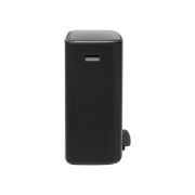 Снимка на Кош за смет Brabantia Bo Pedal 2x30L, Matt Black