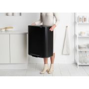 Снимка на Кош за смет Brabantia Bo Pedal 2x30L, Matt Black
