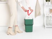Снимка на Кош за смет за разделно събиране Brabantia Sort&Go 25L, Fir Green