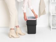 Снимка на Кош за смет за разделно събиране Brabantia Sort&Go 25L, Grey