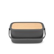 Снимка на Кутия за хляб Brabantia Nic Dark Grey