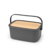 Снимка на Кутия за хляб Brabantia Nic Dark Grey