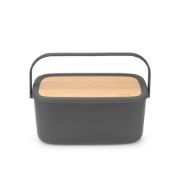 Снимка на Кутия за хляб Brabantia Nic Dark Grey