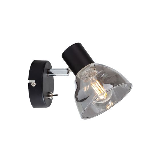 Снимка на Спот 1-ца  Moon,  E14, 1 х max 40W, с ключ