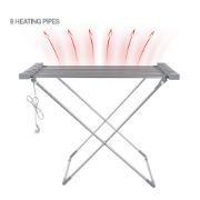 Снимка на Електрически сушилник за дрехи Homa HCD-1255, 6 м, 8 тръби, до 10 кг