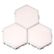 Снимка на Комплект от 3 броя Модулен TOUCH LED панел тип Honeycomb