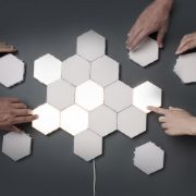 Снимка на Модулен TOUCH LED панел тип Honeycomb