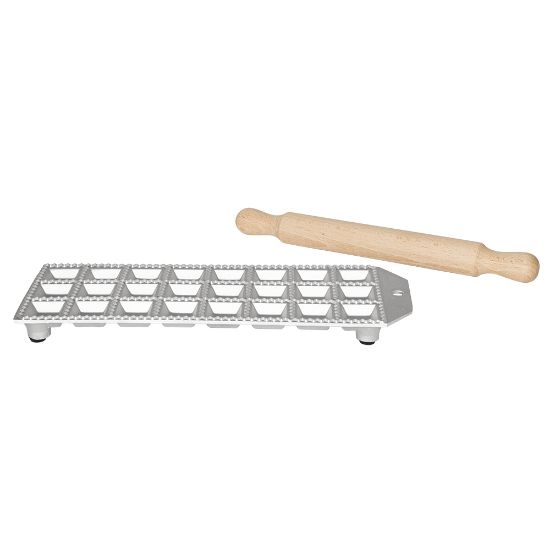 Снимка на Уред за равиоли Eppicotispai 24 бр. 32х32 mm + точилка