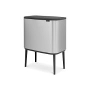 Снимка на Кош за смет Brabantia Bo Touch 11+23L, Matt Steel Fingerprint Proof