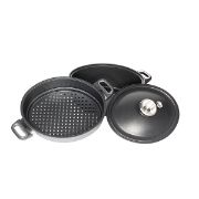 Снимка на Тенджера AMT 24cm, к-т готвене без вода, индукция, 6.3L