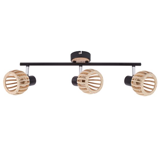 Снимка на Спот 3-ка Woody, E14, 3 x max 40W