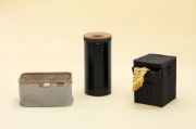 Снимка на Кош за пране Brabantia 35L, Matt Black, корков капак