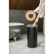 Снимка на Кош за пране Brabantia 35L, Matt Black, корков капак