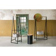 Снимка на Кош за пране Brabantia 60L, Matt Black, корков капак