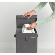 Снимка на Кутия за пране Brabantia Stackable 35L, Pepper Black