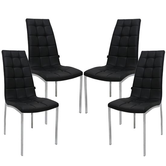 Снимка на Трапезен стол ELEGANTA DC-221, черен