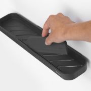 Снимка на Рафт за душ с приставка за почистване Brabantia MindSet Dark Grey