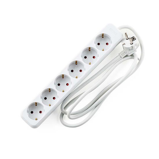 Снимка на Разклонител Muhler 6G, Шуко, 1.5mm2,  1.5m дължина