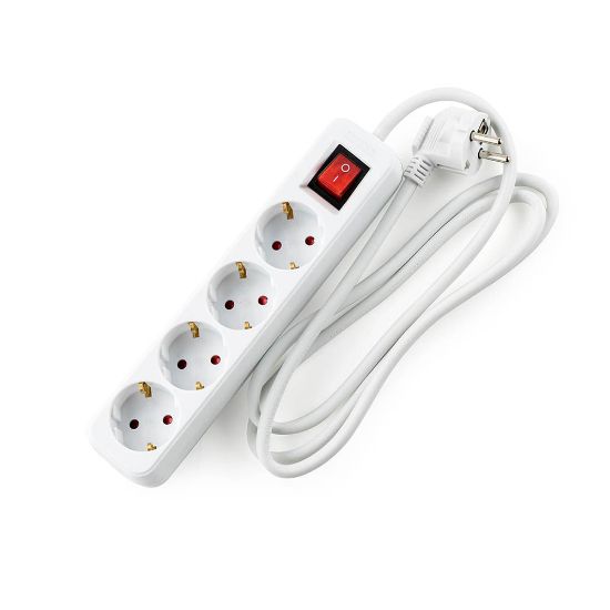 Снимка на Разклонител Muhler с ключ, 4G, 1.5mm2,  1.5m дължина