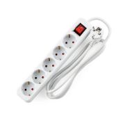 Снимка на Разклонител Muhler с ключ, 5G, 1.5mm2,  1.5m дължина