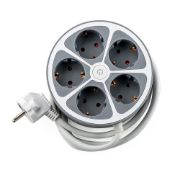 Снимка на Разклонител кръг Muhler с ключ, 5 гн, 1.5mm2,  1.5m дължина