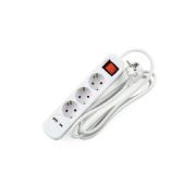 Снимка на Разклонител Muhler с ключ, 3 гн., +2X USB порта тип А+C