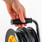 Снимка на Удължител Muhler с макара и 4 гнезда, 1.5mm2, 15.0m дължина