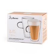 Снимка на Чаша за капучино и лате Luigi Ferrero Coffeina FR-8013 370ml, 2 броя