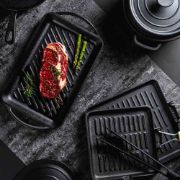 Снимка на Грил плоча Luigi Ferrero Tika FR-3226CI 32x25.5x2.5cm, чугун