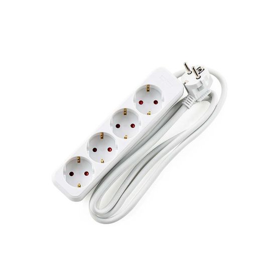 Снимка на Разклонител Muhler 4G, Шуко, 1.5mm2, 3.0m дължина