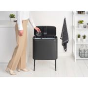 Снимка на Кош за смет Brabantia Bo Touch 11+23L, Confident Grey