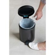 Снимка на Кош за смет с педал Brabantia NewIcon 5L, Confident Grey