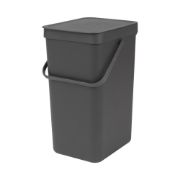 Снимка на Кош за смет за разделно събиране Brabantia Sort&Go 16L, Grey