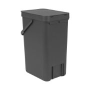 Снимка на Кош за смет за разделно събиране Brabantia Sort&Go 16L, Grey