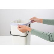 Снимка на Кош за смет за разделно събиране Brabantia Sort&Go 16L, Grey