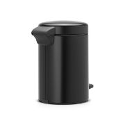 Снимка на Кош за смет с педал Brabantia NewIcon 3L, Matt Black