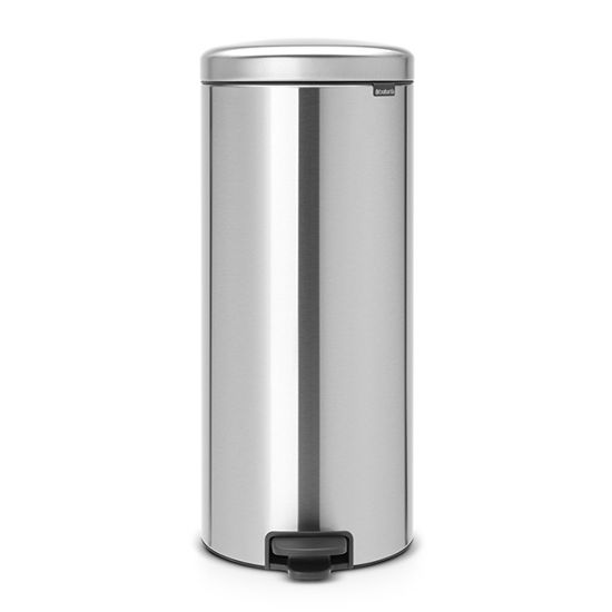 Снимка на Кош за смет с педал Brabantia NewIcon 30L, Matt Steel