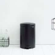Снимка на Кош за смет с педал Brabantia NewIcon 20L, Matt Black