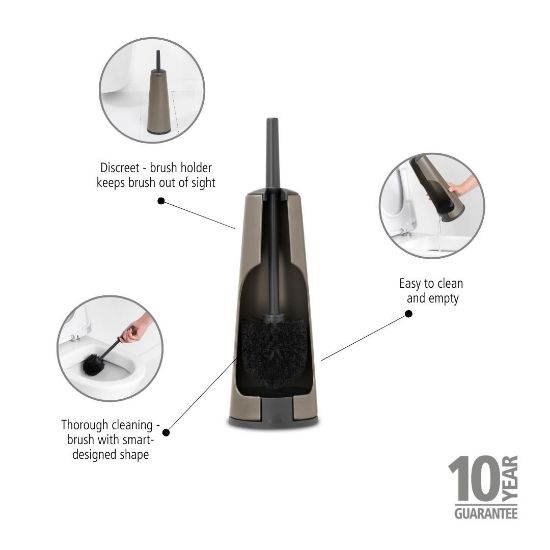 Снимка на Четка за тоалетна Brabantia ReNew Platinum