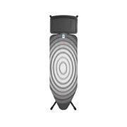 Снимка на Маса за гладене Brabantia C 124x45cm с поставка за парогенератор, Titan Oval