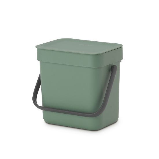 Снимка на Кош за смет за разделно събиране Brabantia Sort&Go 3L, Fir Green