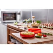 Снимка на Съд за приготвяне на омлет в микровълнова Lekue, кръг