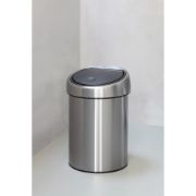Снимка на Кош за смет Brabantia Touch Bin 3L, Matt Steel